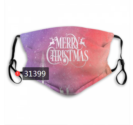 2020 Merry Christmas Dust mask with filter 24